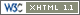 Valid XHTML 1.1 Strict